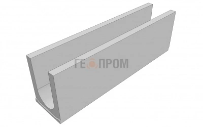 лоток водоотводный бетонный standart dn150 h=290
